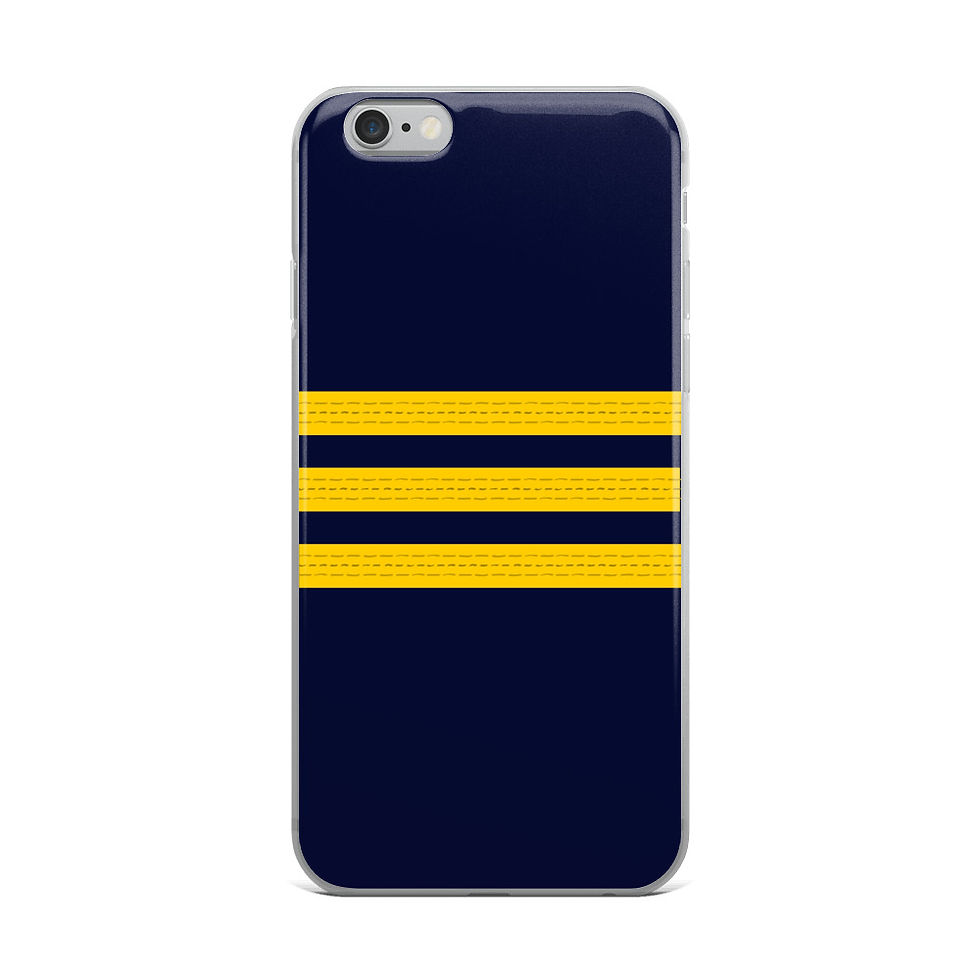 Thumbnail: Pilot Epaulettes (Senior First Officer) iPhone Case