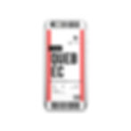 Thumbnail: Quebec Boarding Pass iPhone Case