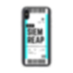 Thumbnail: Siem Reap Boarding Pass iPhone Case