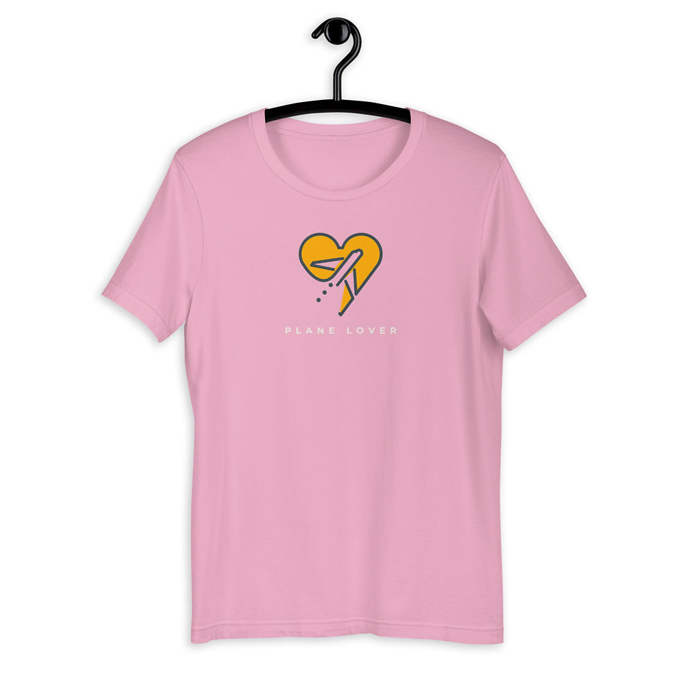 Thumbnail: Plane Lover Short-Sleeve Unisex T-Shirt