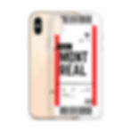 Thumbnail: Montreal Boarding Pass iPhone Case