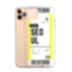 Thumbnail: Seoul Boarding Pass iPhone Case