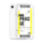Thumbnail: Prague Boarding Pass iPhone Case
