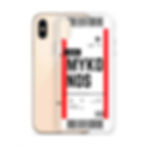 Thumbnail: Mykonos Boarding Pass iPhone Case