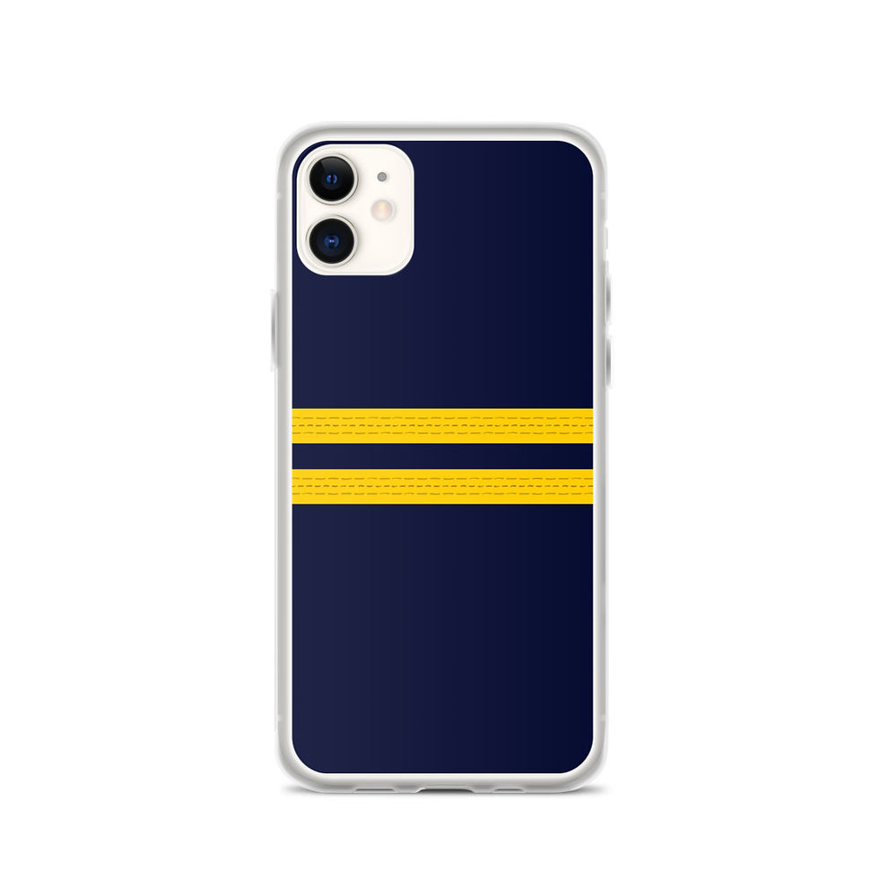 Thumbnail: Pilot Epaulettes (First Officer) iPhone Case