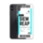 Thumbnail: Siem Reap Boarding Pass iPhone Case