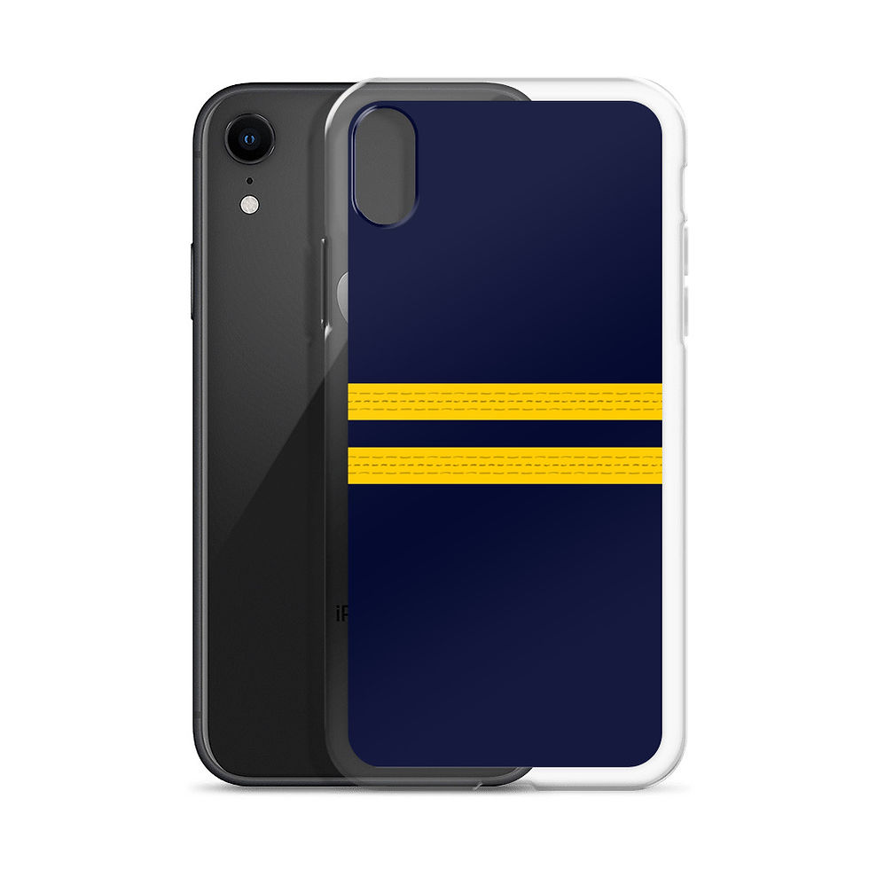 Thumbnail: Pilot Epaulettes (First Officer) iPhone Case