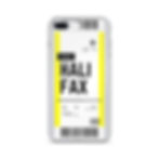 Thumbnail: Halifax Boarding Pass iPhone Case