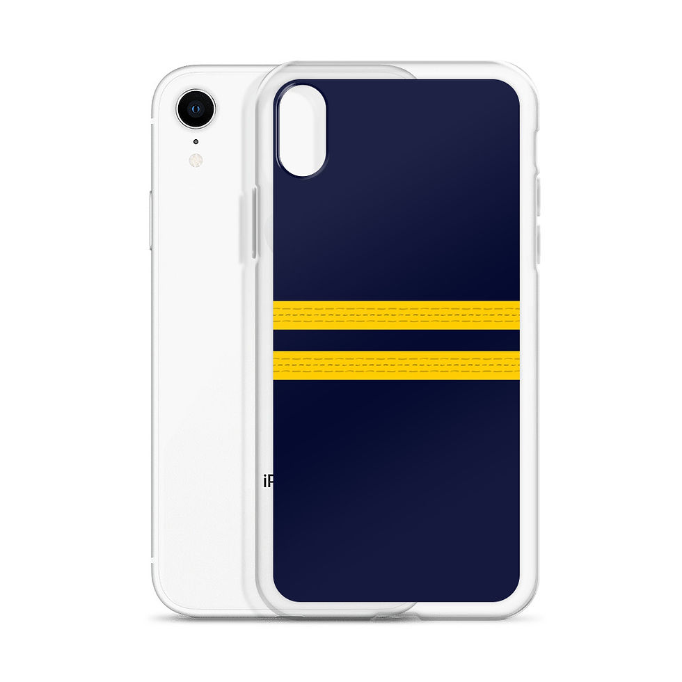 Thumbnail: Pilot Epaulettes (First Officer) iPhone Case