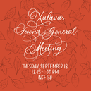 XULAVA's Second General Meeting