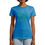 Thumbnail: Tatt life Teal Woman Crew neck T-shirts