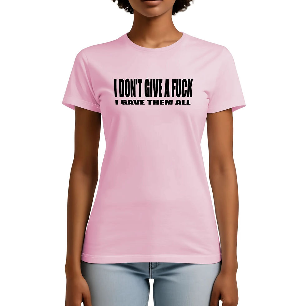 Thumbnail: I gave them all Woman Crew neck T-shirts