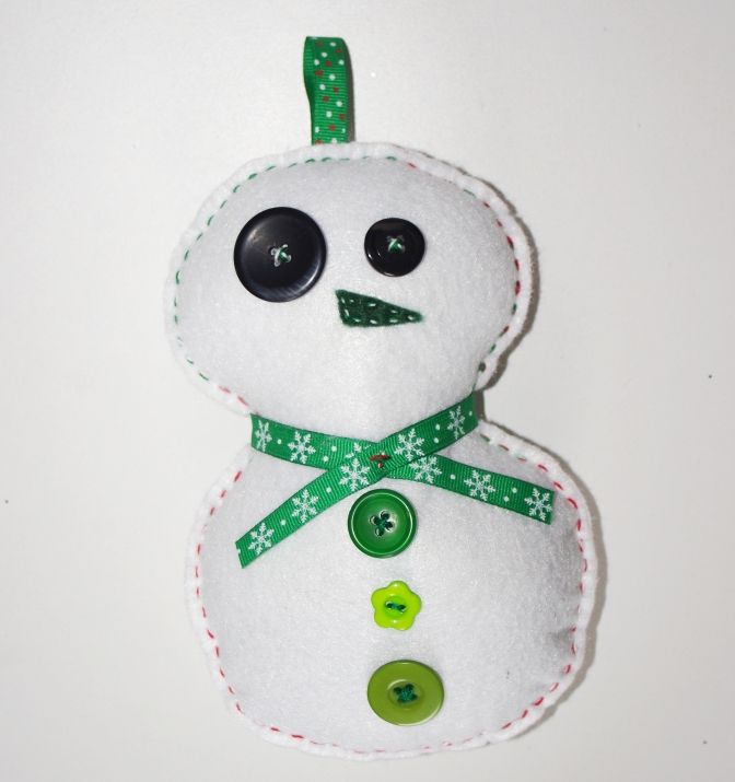 #Z105 Bonhomme de neige, Moyen - $12