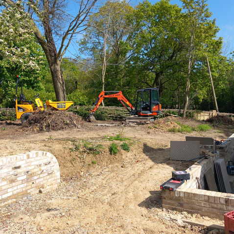 Groundworks Landscaping Gardening Digger Driver chelmsford Essex