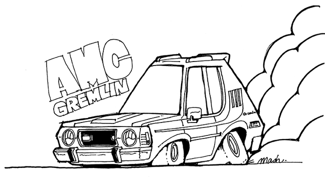 AMC Gremlin デフォルメカー