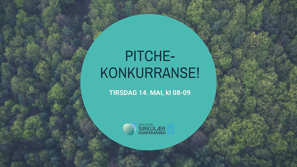 Pitchekonkurranse: Norges ledende sirkulære startup