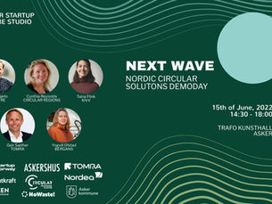 Next Wave: Nordic Circular Solutions DemoDay 15. juni i Asker