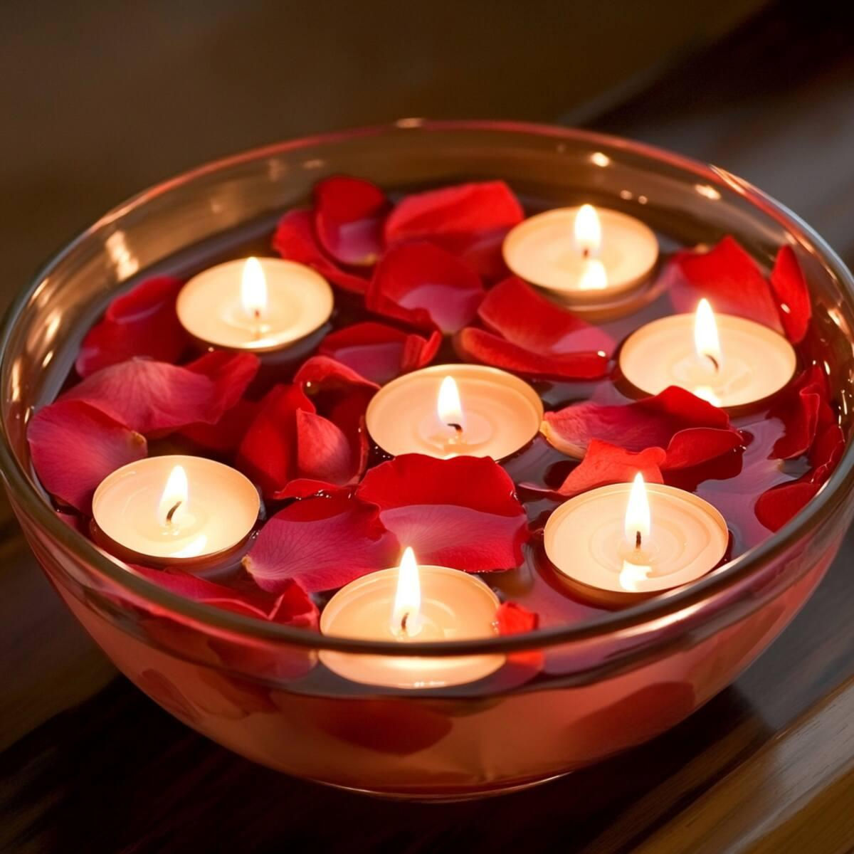DECORATIVE FLOATING CANDLE