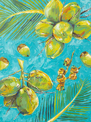coconut painting