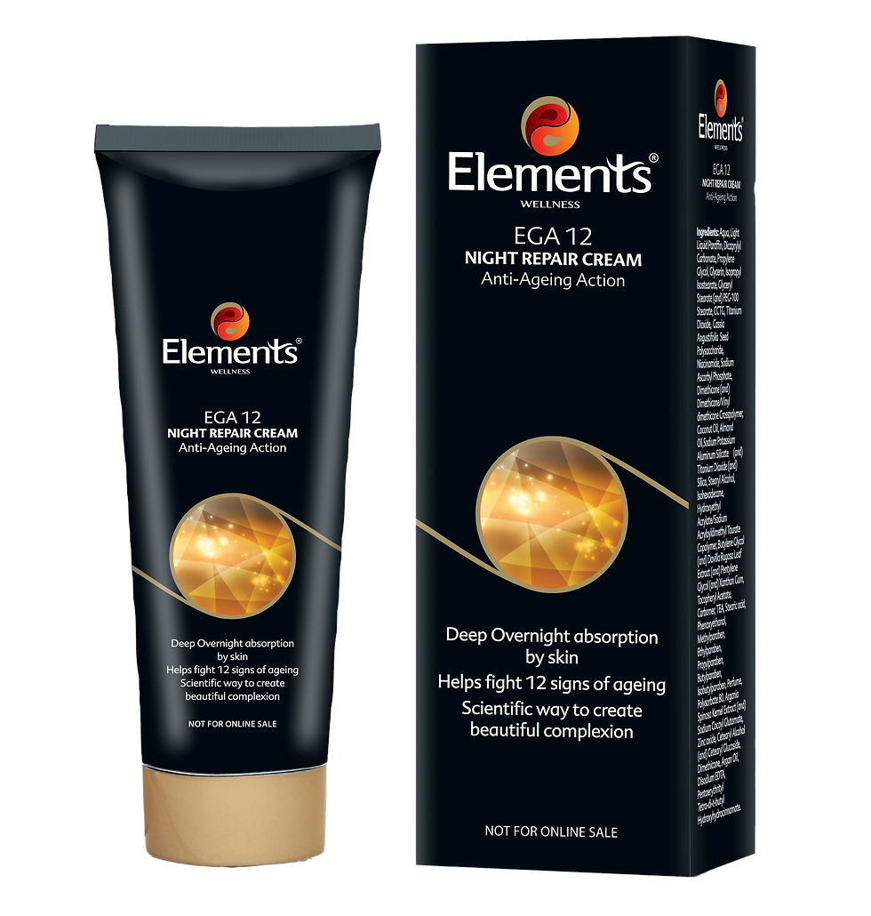 Elements Wellness 12-in-1 Night Repair Cream (25ml)