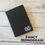 Thumbnail: Personalized Black Small Monogram Passport Portfolio