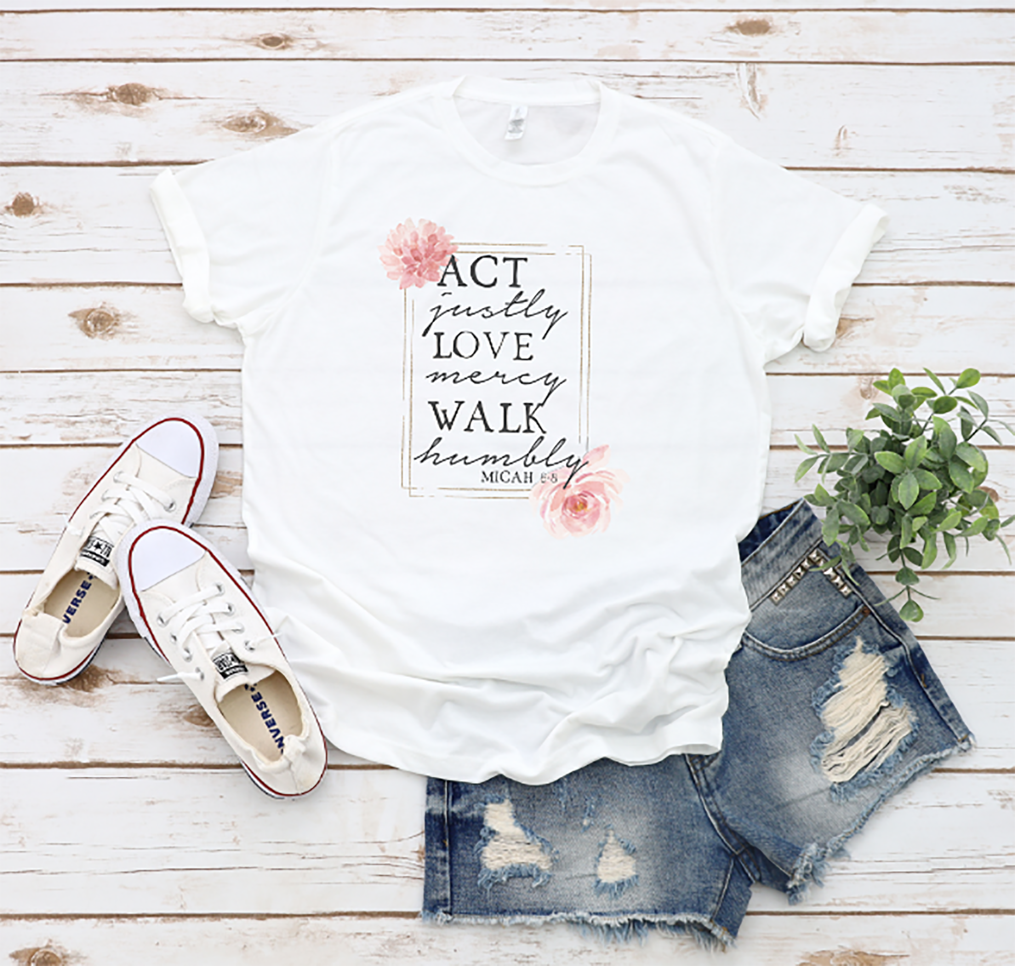 Act Justly Religious Tee