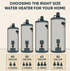What Size Water Heater Do I Need for My House?