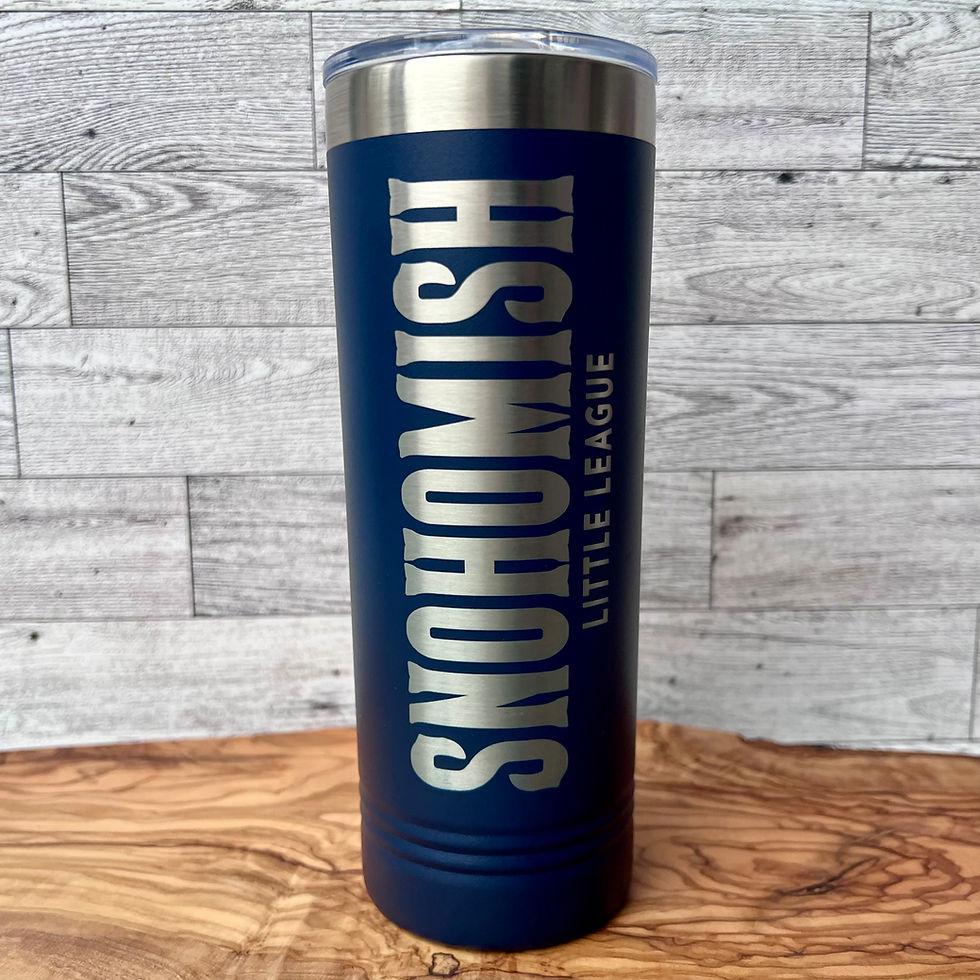 Thumbnail: 22 oz Skinny Tumbler | Snohomish Little League