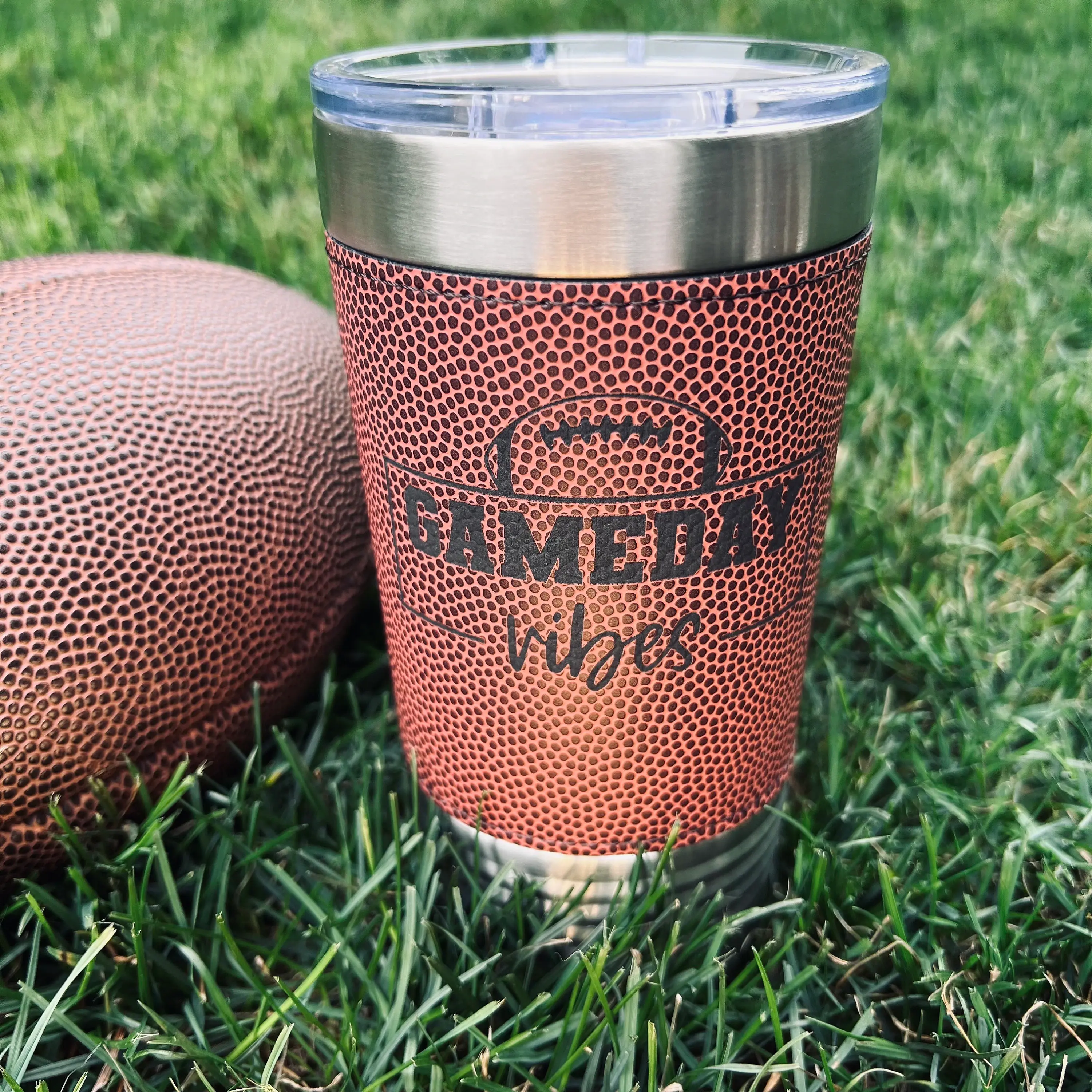 Football Tumbler 20oz