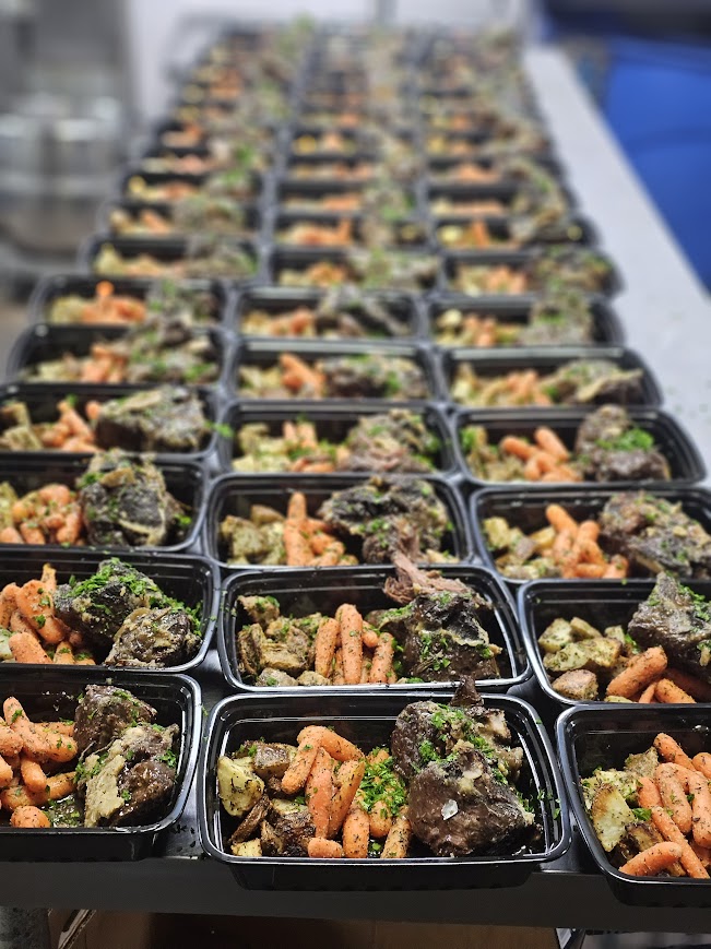 Arranged Food and Objects