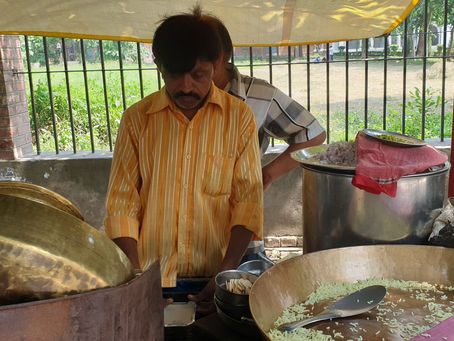 चन्दौसी के छोले चावल व राजमा