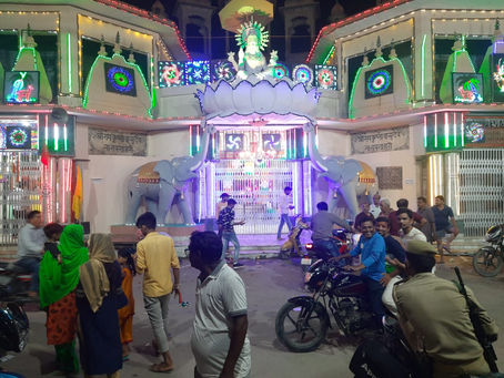 इस चतुर्थी पर गणेश मंदिर, चन्दौसी की झलक