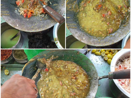 पंडित जी के छोले- दाल मुंसिफ रोड, चन्दौसी।
