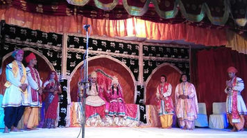 सीता आश्रम में रामलीला प्रारम्भ।