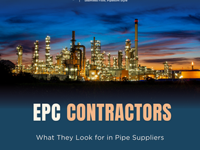 🏗 Top EPC Contractors in the Middle East and What They Look for in Pipe Suppliers