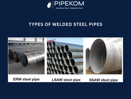 🔧 What Are LSAW, ERW, SSAW Pipes?