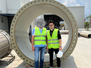 Jordanian Delegation Visits GRP Pipe Factory in Adana, Turkey