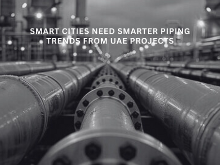 🏙️ Smart Cities Need Smarter Piping: Trends from UAE Projects