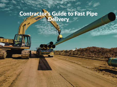 Contractor’s Guide to Fast Pipe Delivery: Optimizing Lead Time, Coatings, and Logistics