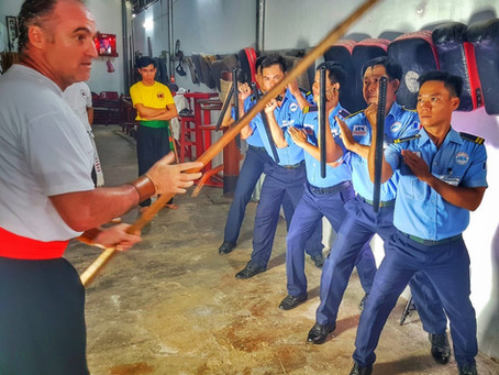Training provided by Shaolin Hung Gar school