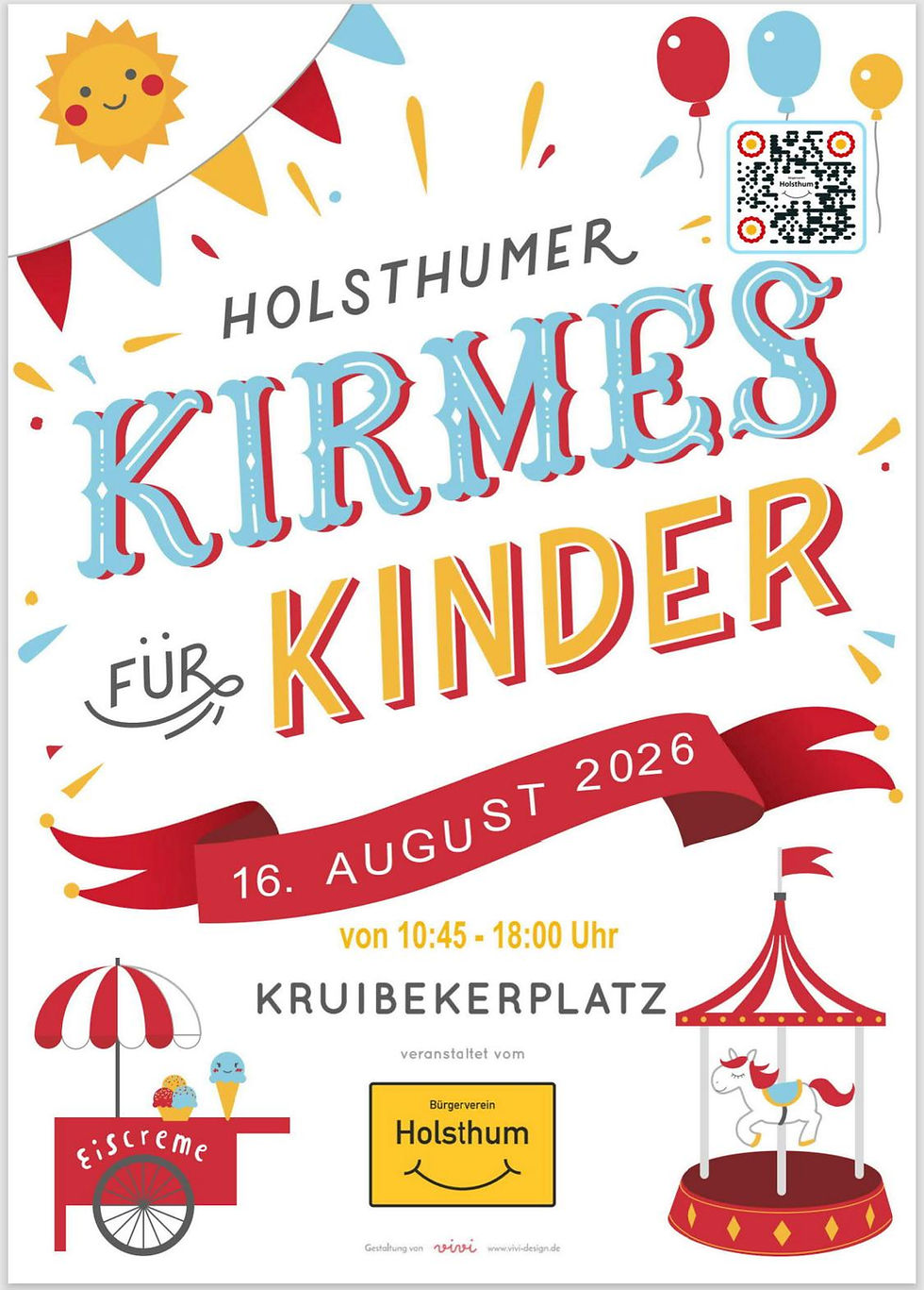 2026 Kirmes für Kinder