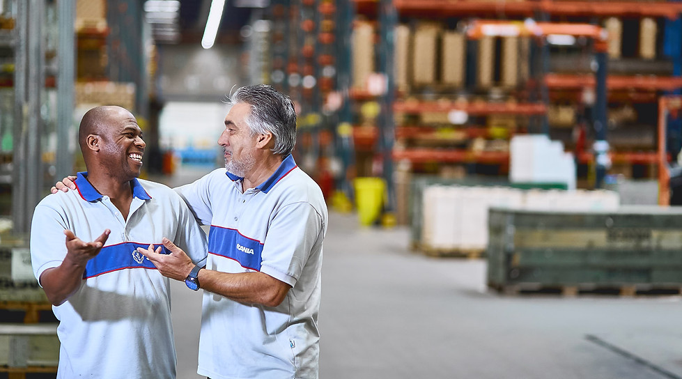 Scania Parts Logistics photoshoot