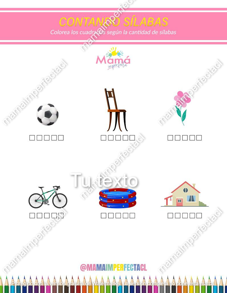 Set N°2 de 10 Láminas Descargable