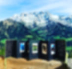 Un carnet Semikolon vert pour célébrer l'arrivée de Heidi en Valais.