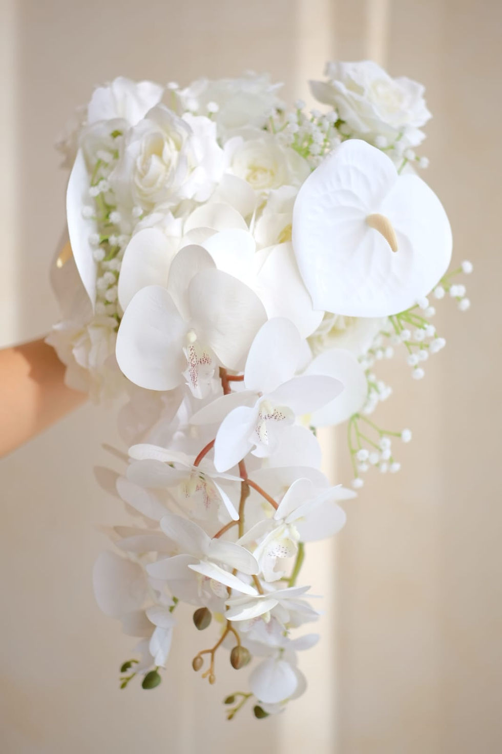 Thumbnail: Rent - Artificial Bouquet Pure White 