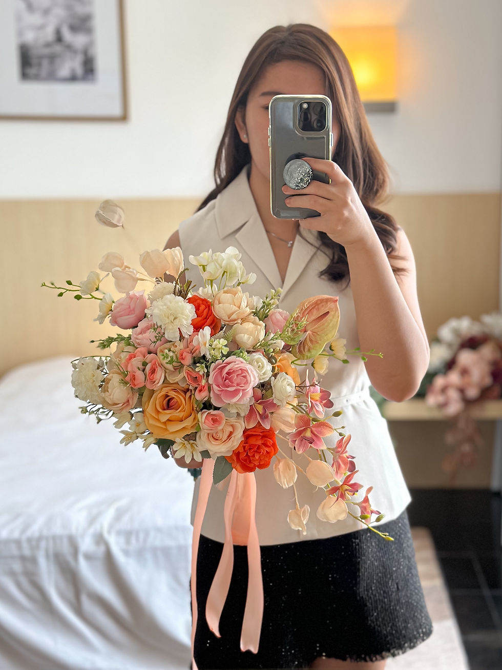 Thumbnail: Rent - Artificial Bouquet Spring Colour