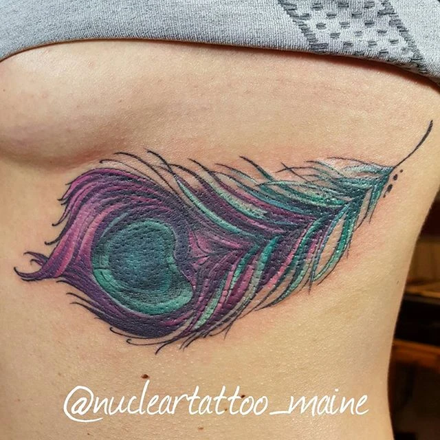 watercolor nuclear tattoo watercolor nuclear tattoo