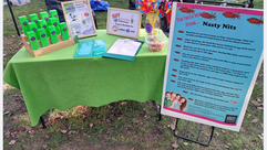 Promoting your stall at the otaki market