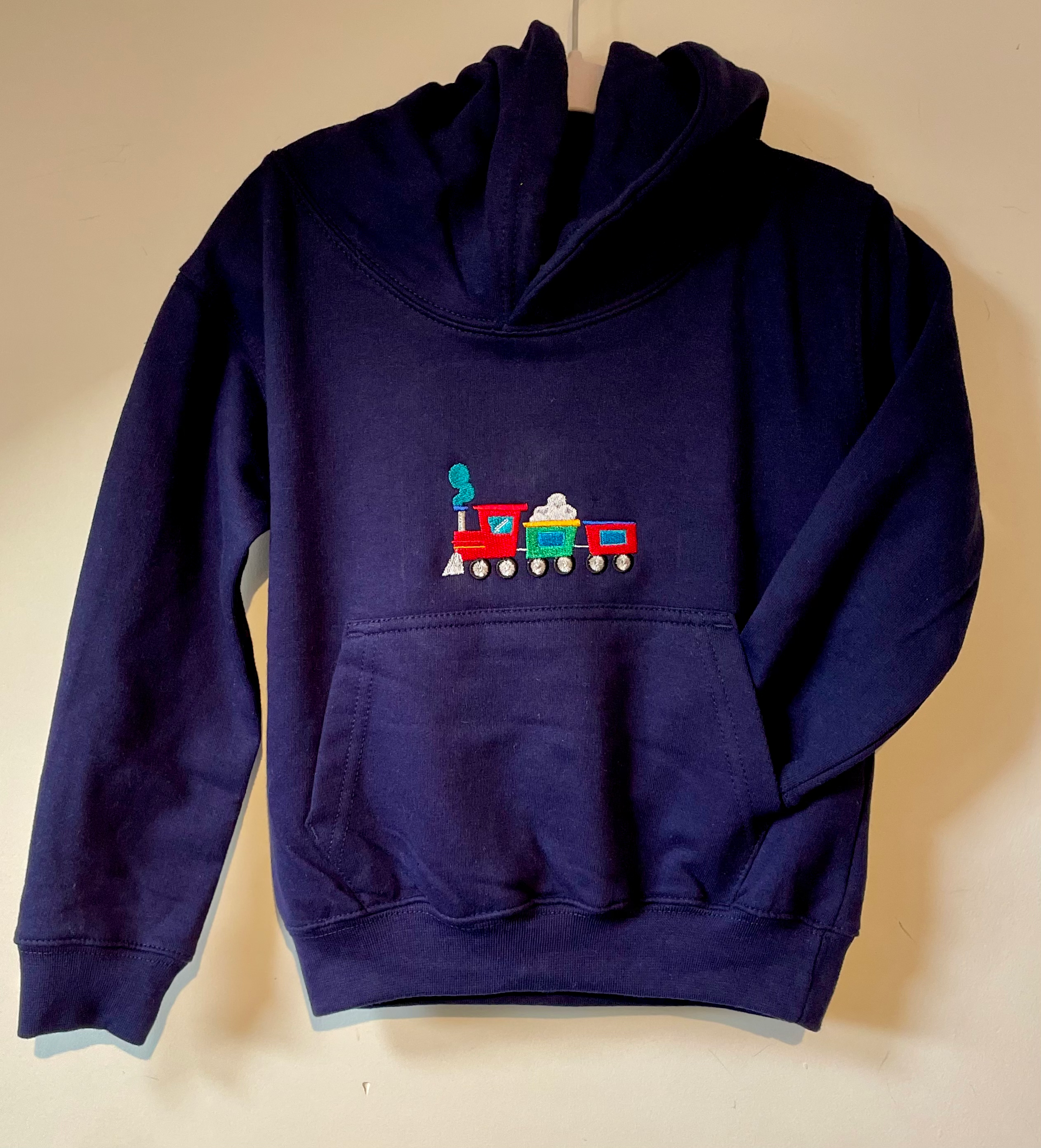 Choo Choo Train Hoodie 1 - 2, 3 - 4, 5 - 6, 7 - 8 years