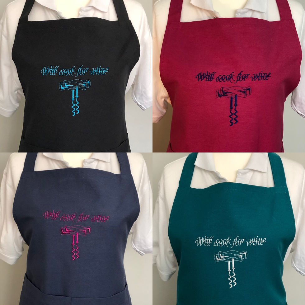 Thumbnail: Double Trouble/Double Vision Adult Apron